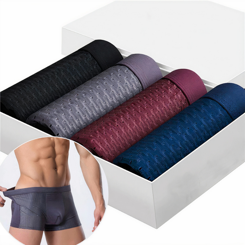 Breathable Men's Boxer Briefs