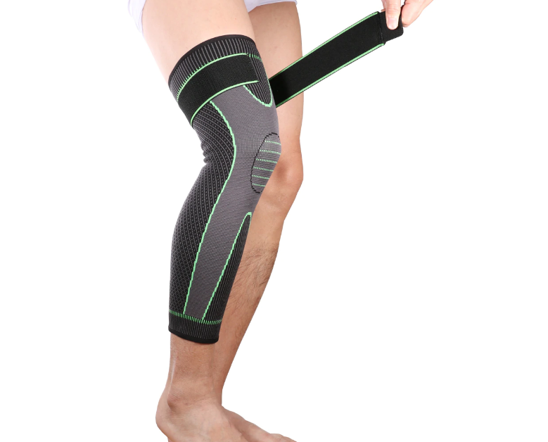 Long Knee Sleeve with Strap